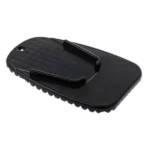 Motorcycle Outdoor Parking Stand Side Support Flat Pad Base Replacement for Yamaha for Ha, Made of Plastic, Black Color