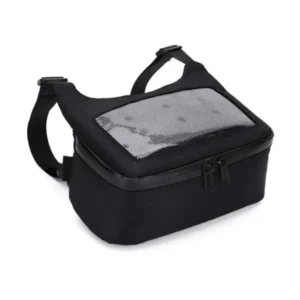 Replacement Electric Bicycle Handlebar Front Bag Waterproof Motorcycle Main Bag Motocross E-Scooter Phone Navigation Bag Package Pouch, Black Color