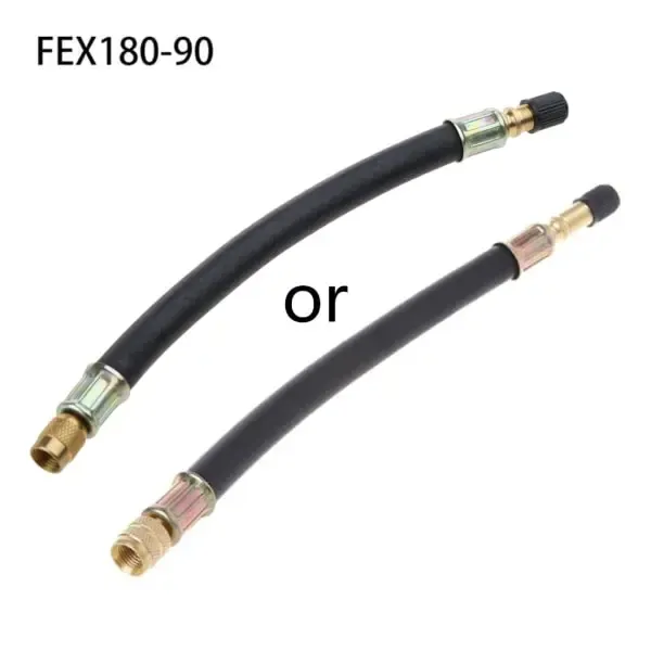 Long Lasting Premium Bicycle pump for valve extender Extension tube Rubber inflation tube Hose Electro null - 90 1 Long Lasting Premium Bicycle pump for valve extender Extension tube Rubber inflation tube Hose Electro null – 90