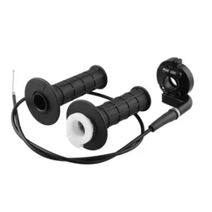 Premium Compatible Motorcycle Throttle Handle Throttle Handle Handle Speed Control, Made of Aluminum, Black Color