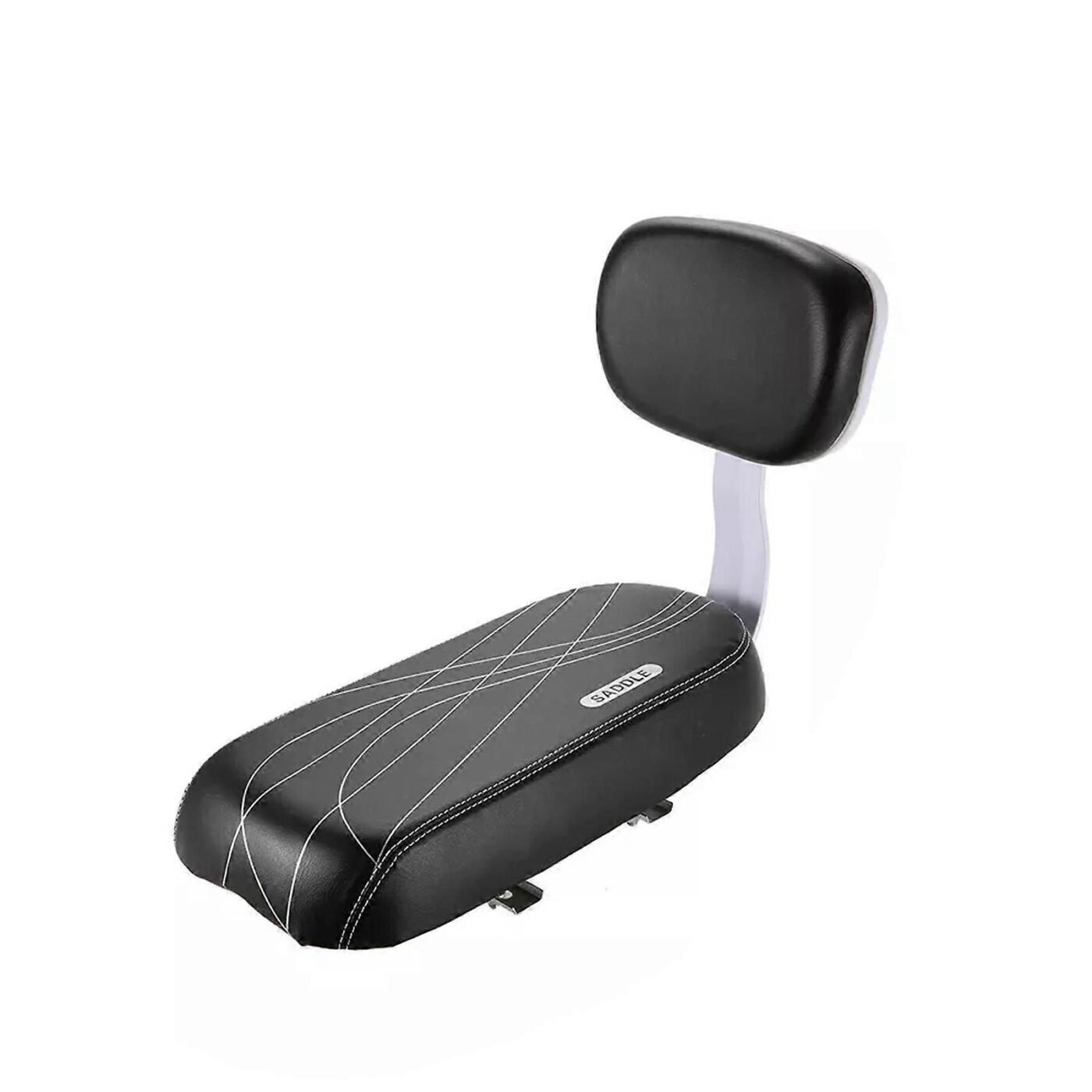 Premium Saddle with Backrest | Child Seat Set | MTB Rear Luggage Carrier | Comfortable & Safe Saddle_max, Replacement Part, Made of Iron 1 Premium Saddle with Backrest | Child Seat Set | MTB Rear Luggage Carrier | Comfortable & Safe Saddle_max, Replacement Part, Made of Iron