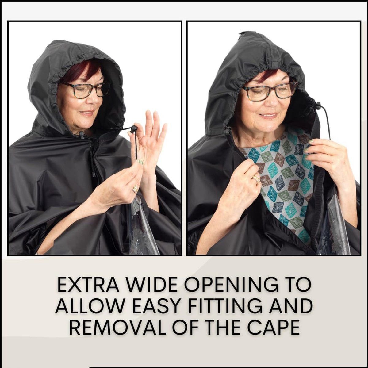sets Luxury poncho for mobility scooter - Lightweight rain with window Universal fit (163 x 141 cm) Ideal for protection against Replacement Part 2 sets Luxury poncho for mobility scooter – Lightweight rain with window Universal fit (163 x 141 cm) Ideal for protection against Replacement Part - image 2