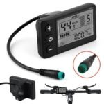 Long Lasting Premium New LCD display for electric bike 24V/36V/48V Display E-bike Electric bike, Made of Plastic