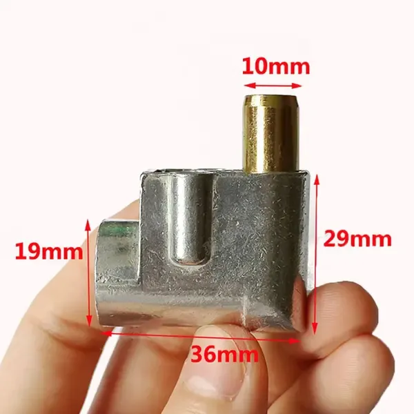 Long Lasting Premium Compatible Battery Lock Cover with 2 Keys E-Bike Switch, Made of Metal, Black Color, Easy Installation 2 Long Lasting Premium Compatible Battery Lock Cover with 2 Keys E-Bike Switch, Made of Metal, Black Color, Easy Installation - image 2