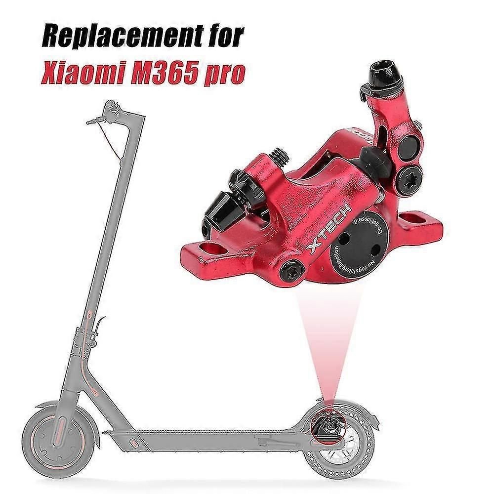 Hydraulic disc brake caliper with adapter and 120mm brake disc for Xiaomi M365 Pro electric scooter, Made of Aluminum 2 Hydraulic disc brake caliper with adapter and 120mm brake disc for Xiaomi M365 Pro electric scooter, Made of Aluminum - image 2