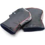 Motorcycle Handlebar Mittens Windproof Mittens Hand Warmers Waterproof Warm Motorcycle Handlebar Hand Protection Muffs Hand, Gray, Grey Color