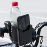 WQJNWEQ-Clearance-Cup-Holder-with-Phone-Holder-Bike-Cup-Holder-2-in-1-Universal-Cup-Phone-Holder-for-Stroller-Bike-Wheelchair-Walker-Scooter Black