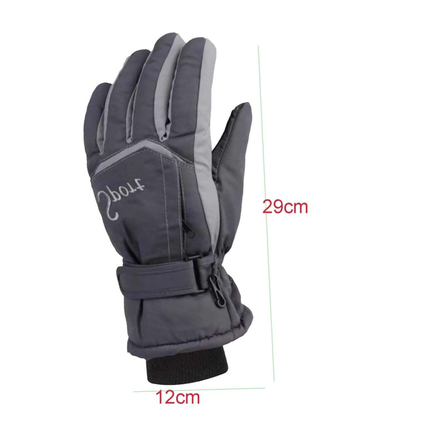 Ski Gloves Waterproof Gloves Winter Outdoor Men And Women Snow Skating Snowboarding Windproof Warm Ski Gloves Snow Gloves Winter Gloves W-Blue One Size Y-Red 2 Ski Gloves Waterproof Gloves Winter Outdoor Men And Women Snow Skating Snowboarding Windproof Warm Ski Gloves Snow Gloves Winter Gloves W-Blue One Size Y-Red - image 2