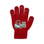 Gloves For Kids Toddler Skis Kids Gloves Winter Gloves Thick Gloves Stretchy Warm Gloves Boys Girls 6-24 Months 5-12 years AHA4 kids snow gloves Red