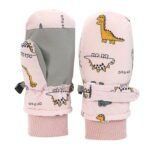 Gloves For Kids Toddler Skis Kids Gloves Winter Gloves Thick Gloves Stretchy Warm Gloves Boys Girl 6-24 Months AHA5 kids snow gloves Pink