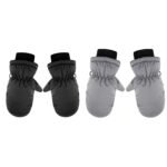 Gloves For Kids Toddler Skis Kids Gloves Winter Gloves Thick Gloves Stretchy Warm Gloves Boys Girls 6-24 Months One Size color-2