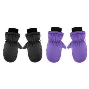 Gloves For Kids Toddler Skis Kids Gloves Winter Gloves Thick Gloves Stretchy Warm Gloves Boys Girls 6-24 Months One Size color-5