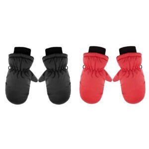 Gloves For Kids Toddler Skis Kids Gloves Winter Gloves Thick Gloves Stretchy Warm Gloves Boys Girls 6-24 Months One Size color-7