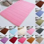 Tyidzon Soft Absorbent Bath Mat Non Slip Bathroom Rugs Quick Dry Washable Bathroom Rug for Home Bathroom Entrance Shower Floor 20 x 32 Inch Pink