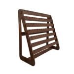 Rack , Earring Display Wood Earring Stand Organizer Stud Earrings Tower Jewelry Organizer Holder for Stud Hook Earrings Organizer Brown