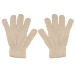 Winter Gloves Warm Strecty Knit Gloves for Men Women- Dark Gray One Size Khaki