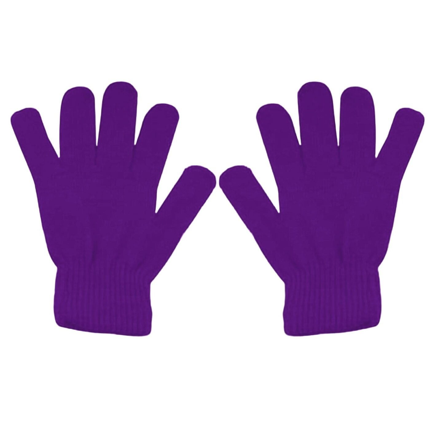 Winter Gloves Warm Strecty Knit Gloves for Men Women- Dark Gray One Size Purple 1 Winter Gloves Warm Strecty Knit Gloves for Men Women- Dark Gray One Size Purple