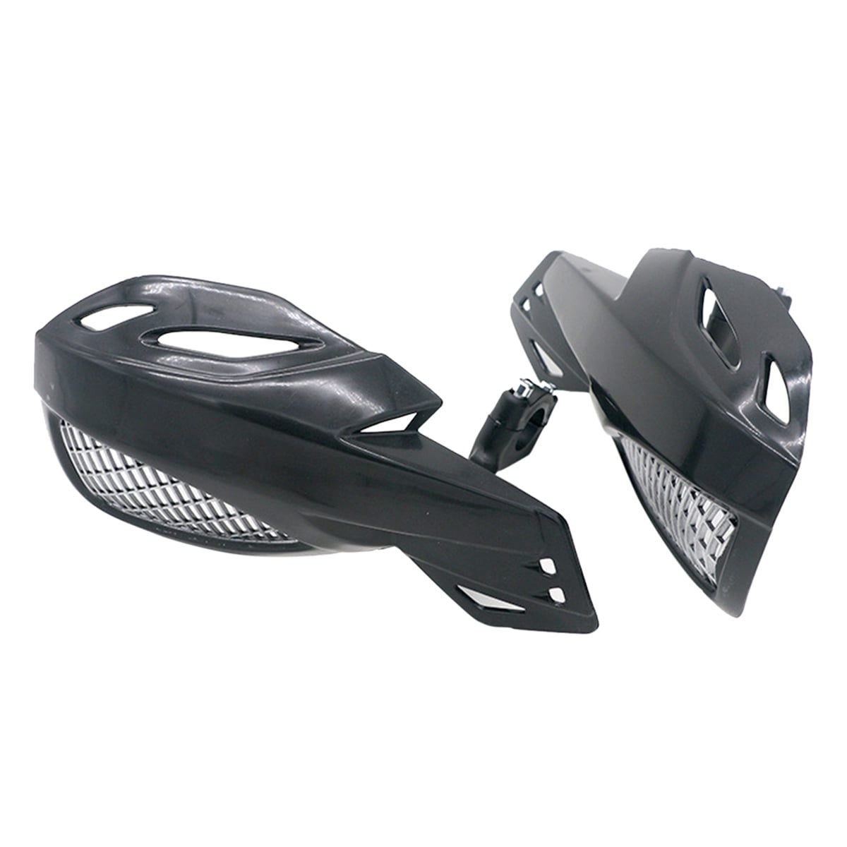 SWETRACE Protect Motorcycle Handlebars Motorbike Handguard Abs White 1 Pair 24.00X12.00X5.00CM Black 4 SWETRACE Protect Motorcycle Handlebars Motorbike Handguard Abs White 1 Pair 24.00X12.00X5.00CM Black - image 4