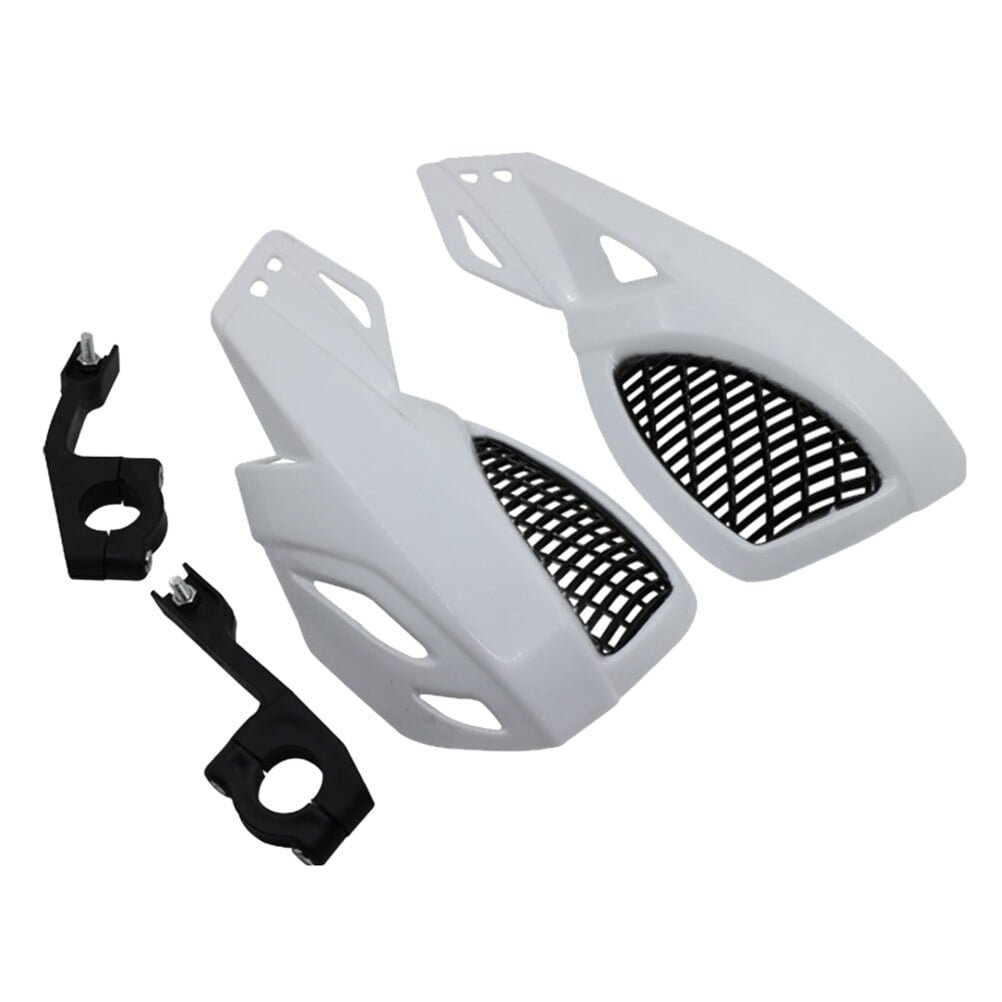SWETRACE Protect Motorcycle Handlebars Motorbike Handguard Abs White 1 Pair 24.00X12.00X10.00CM White 1 SWETRACE Protect Motorcycle Handlebars Motorbike Handguard Abs White 1 Pair 24.00X12.00X10.00CM White