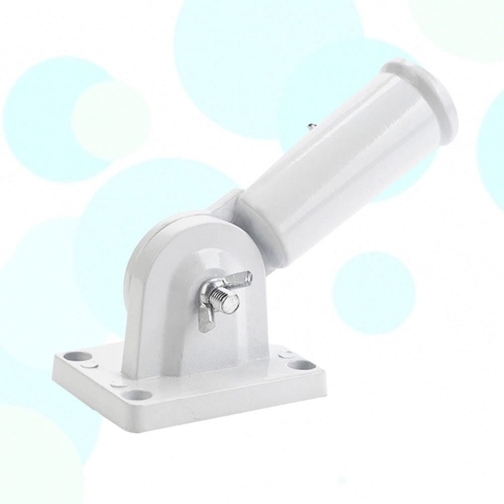 Worgeous Flag Pole Accessories Universal Holder Wall Mount Poles Bridegroom White 1 Worgeous Flag Pole Accessories Universal Holder Wall Mount Poles Bridegroom White