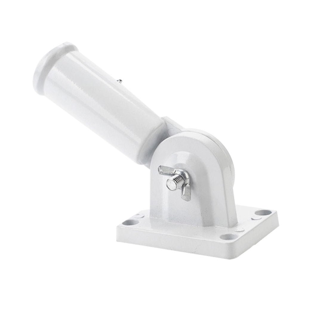 Worgeous Flag Pole Accessories Universal Holder Wall Mount Poles Bridegroom White 4 Worgeous Flag Pole Accessories Universal Holder Wall Mount Poles Bridegroom White - image 4