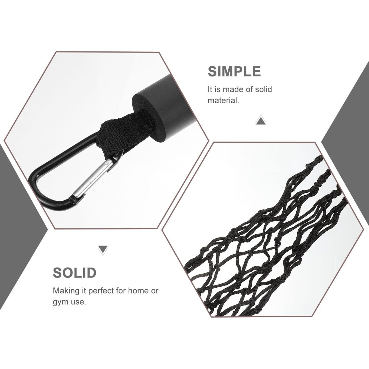 Worgeous Volleyball Training Belt Setter Equipment Net Hitting Trainer Black 6 Worgeous Volleyball Training Belt Setter Equipment Net Hitting Trainer Black - Image 6