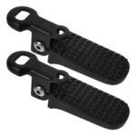 SWETRACE 1 Pair Metal Peg Pedal Non Slip Foldable Aluminium Iron For Cyclists Outdoor Riding