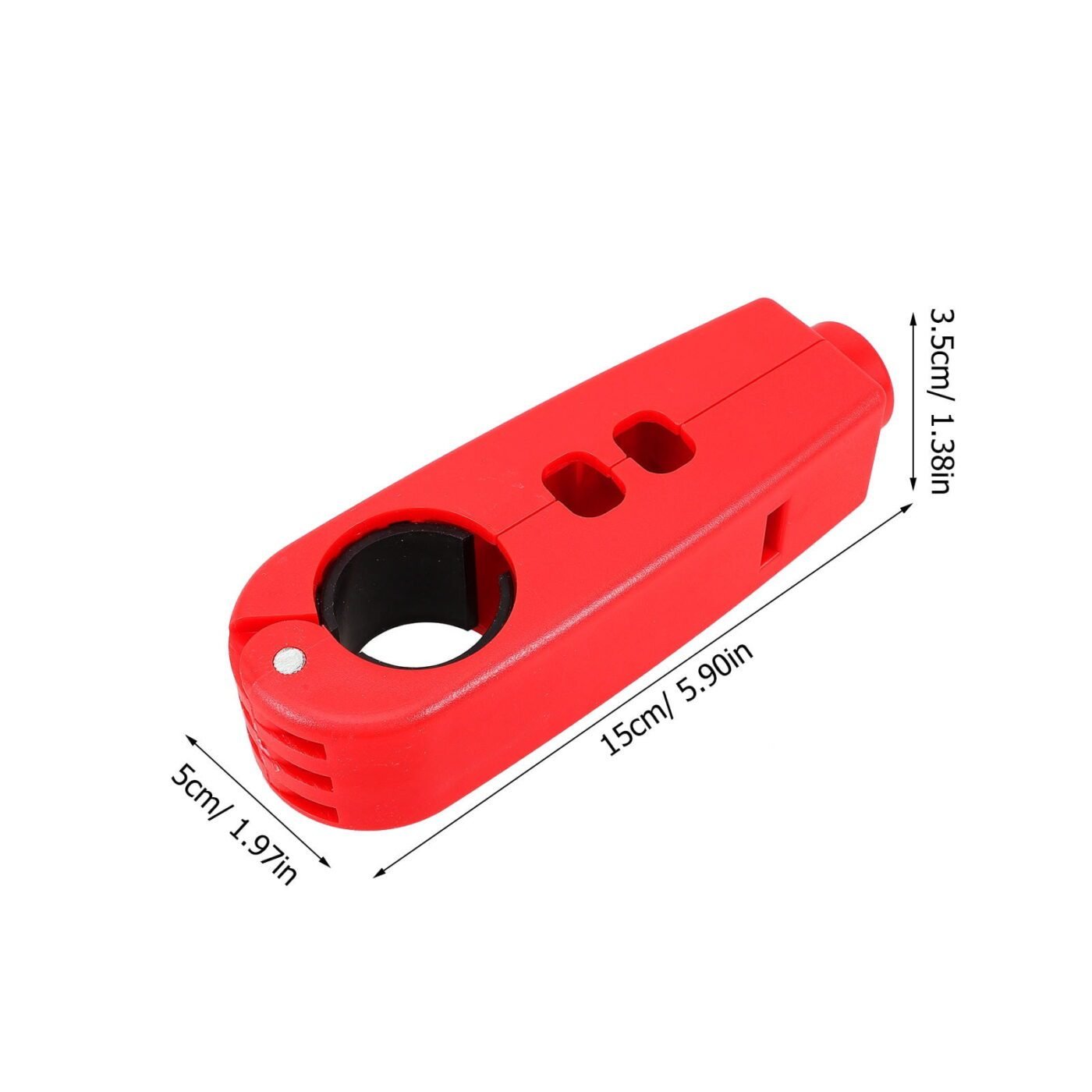 SWETRACE 1Pcs Compact Anti-scratch Surface Handlebar Lock Bicycle Outdoor Use 5.9x1.97x1.38in 2 SWETRACE 1Pcs Compact Anti-scratch Surface Handlebar Lock Bicycle Outdoor Use 5.9×1.97×1.38in - image 2