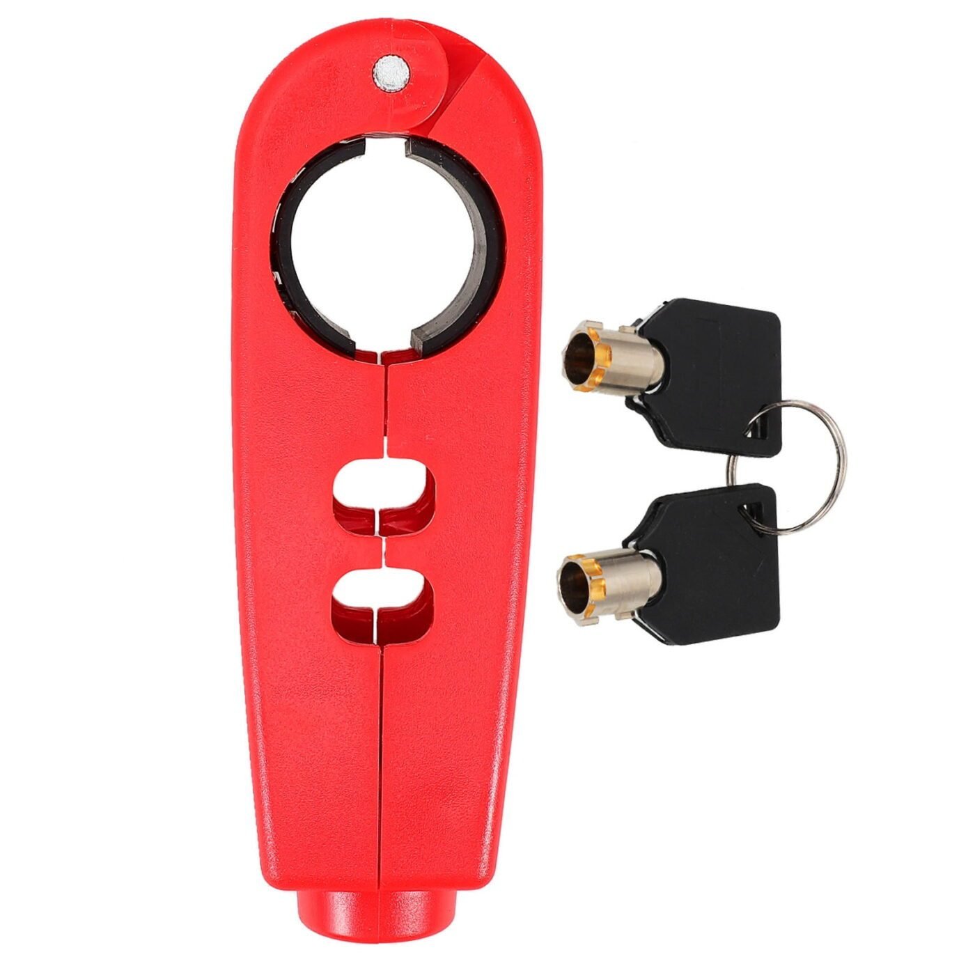 SWETRACE 1Pcs Compact Anti-scratch Surface Handlebar Lock Bicycle Outdoor Use 5.9x1.97x1.38in 5 SWETRACE 1Pcs Compact Anti-scratch Surface Handlebar Lock Bicycle Outdoor Use 5.9×1.97×1.38in - image 5