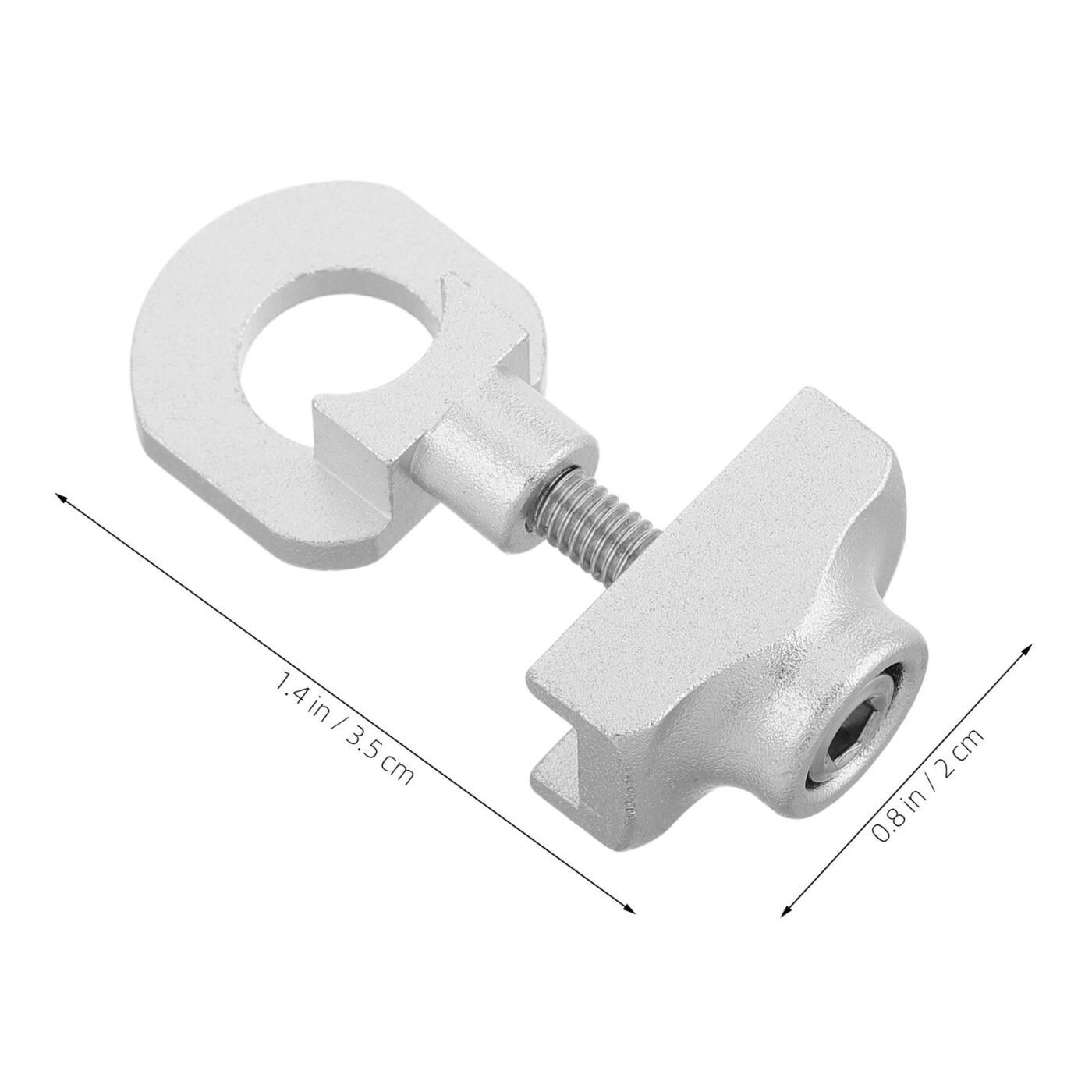 SWETRACE 1Set Mini Bike Chain Tensioner Aluminum Alloy Compact Design for Single-Speed Bicycles 1.4x0.8x0.7in 2 SWETRACE 1Set Mini Bike Chain Tensioner Aluminum Alloy Compact Design for Single-Speed Bicycles 1.4×0.8×0.7in - image 2