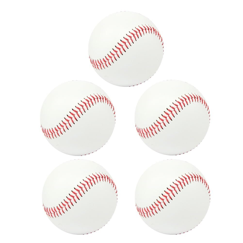 SWETRACE Exercise Baseball Training Balls Rubber 5 Pcs Indoor and Outdoor Practice 1 SWETRACE Exercise Baseball Training Balls Rubber 5 Pcs Indoor and Outdoor Practice