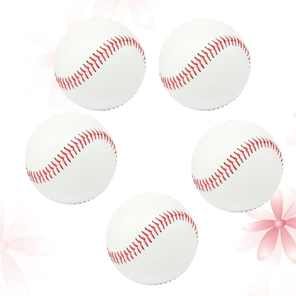 SWETRACE Exercise Baseball Training Balls Rubber 5 Pcs Indoor and Outdoor Practice 3 SWETRACE Exercise Baseball Training Balls Rubber 5 Pcs Indoor and Outdoor Practice - Image 3