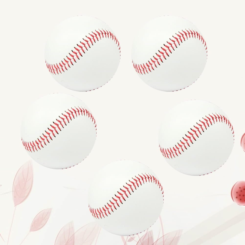 SWETRACE Exercise Baseball Training Balls Rubber 5 Pcs Indoor and Outdoor Practice 6 SWETRACE Exercise Baseball Training Balls Rubber 5 Pcs Indoor and Outdoor Practice - Image 6