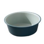 Wide Foot Wash Basin with Two-Color Design, Durable High-Temperature Plastic Washbasin for Laundry and Bathing, 13-Inch Round Shape with Large Capacity, Stable Flat Bottom for Home and Hotel Use B