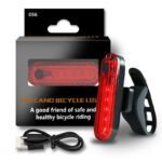 Rear Light Bike – 2 Pack USB Rechargeable Bicycle Tail Lights, Waterproof Safety Warning Lights, Mountain Bike Accessories for Night Cycling