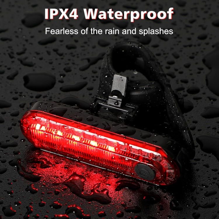 Rear Light Bike - 2 Pack USB Rechargeable Bicycle Tail Lights, Waterproof Safety Warning Lights, Mountain Bike Accessories for Night Cycling 5 Rear Light Bike – 2 Pack USB Rechargeable Bicycle Tail Lights, Waterproof Safety Warning Lights, Mountain Bike Accessories for Night Cycling - image 5