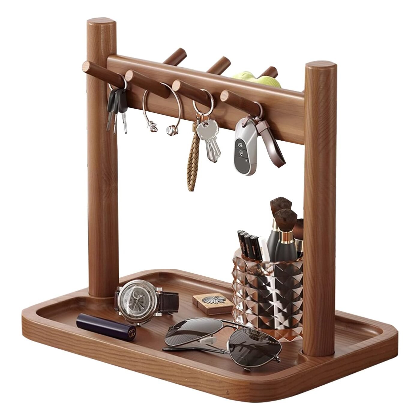 Key holder - Wooden organizer - Key rack - Jewelry holder - Desk organizer - Key tray - Storage tray - Necklace holder - Hall organizer - Home accessories - Jewelry rack - Storage - Display - 1 piece 1 Key holder – Wooden organizer – Key rack – Jewelry holder – Desk organizer – Key tray – Storage tray – Necklace holder – Hall organizer – Home accessories – Jewelry rack – Storage – Display – 1 piece