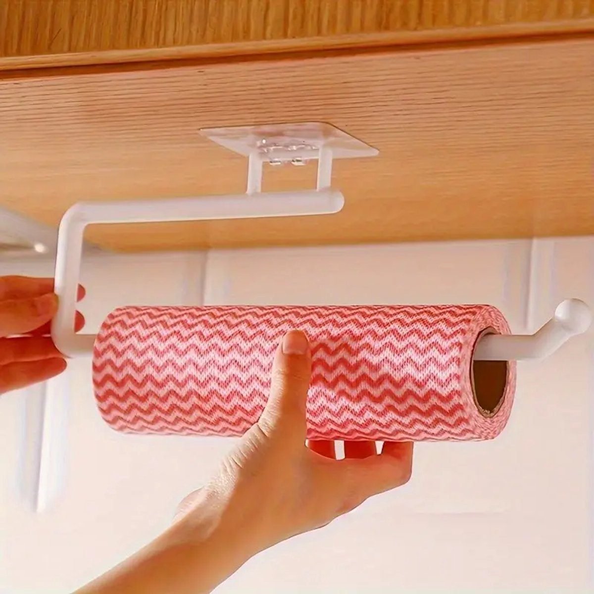 Kitchen Roll Hanger | Kitchen Roll Holder | Kitchen Roll Holder | Foil Holder | Self-Adhesive | White 1 Kitchen Roll Hanger | Kitchen Roll Holder | Kitchen Roll Holder | Foil Holder | Self-Adhesive | White