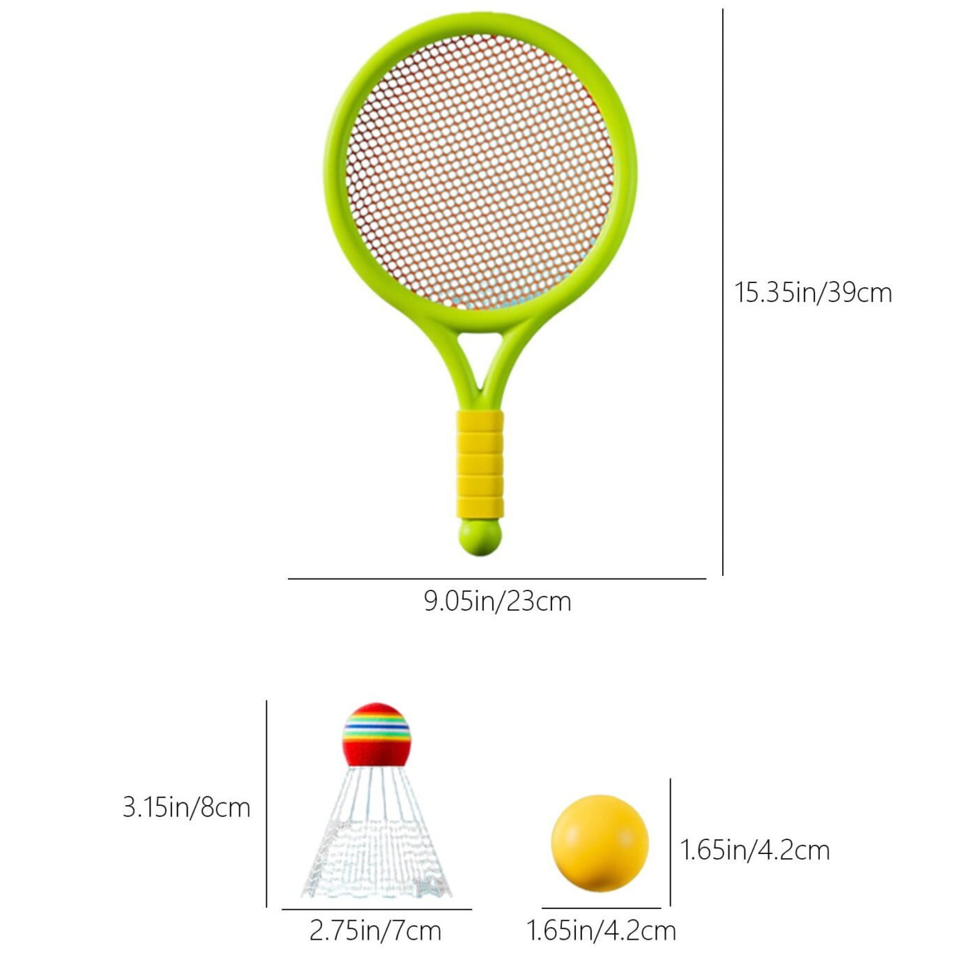 Kids Badminton & Tennis Set - Racket Family Sports Gift with Balls, Lightweight Beginner Gear for Ages 6-12, Indoor/Outdoor Play Blue 1 3 Kids Badminton & Tennis Set – Racket Family Sports Gift with Balls, Lightweight Beginner Gear for Ages 6-12, Indoor/Outdoor Play Blue 1 - image 3