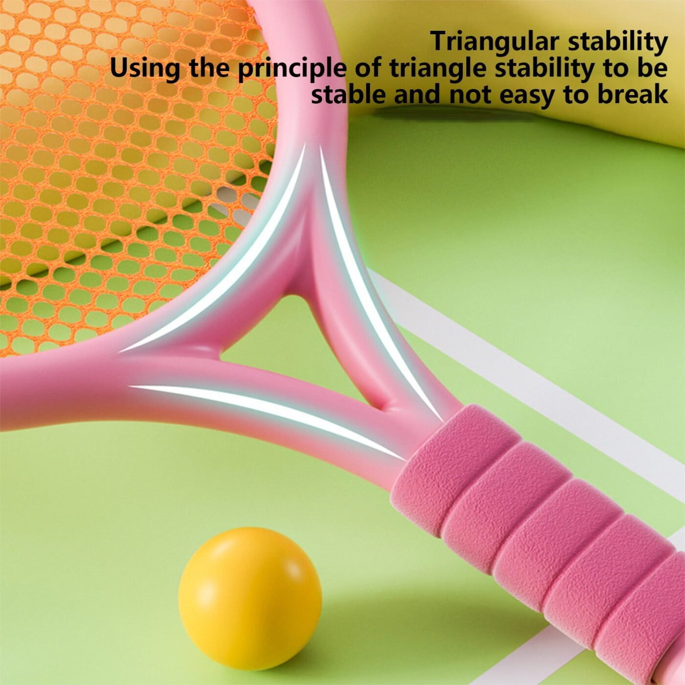 Kids Badminton & Tennis Set - Racket Family Sports Gift with Balls, Lightweight Beginner Gear for Ages 6-12, Indoor/Outdoor Play Red 1 4 Kids Badminton & Tennis Set – Racket Family Sports Gift with Balls, Lightweight Beginner Gear for Ages 6-12, Indoor/Outdoor Play Red 1 - image 4