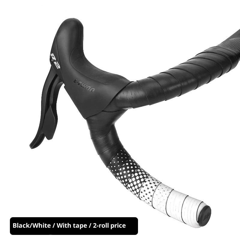 Road Bike Handlebar Tape with Shock-Absorbing Foam & Eco-Friendly Anti-Slip Cycling Bar Tape for Enhanced Grip and a Comfortable Ride (2 Rolls) 1 Road Bike Handlebar Tape with Shock-Absorbing Foam & Eco-Friendly Anti-Slip Cycling Bar Tape for Enhanced Grip and a Comfortable Ride (2 Rolls)