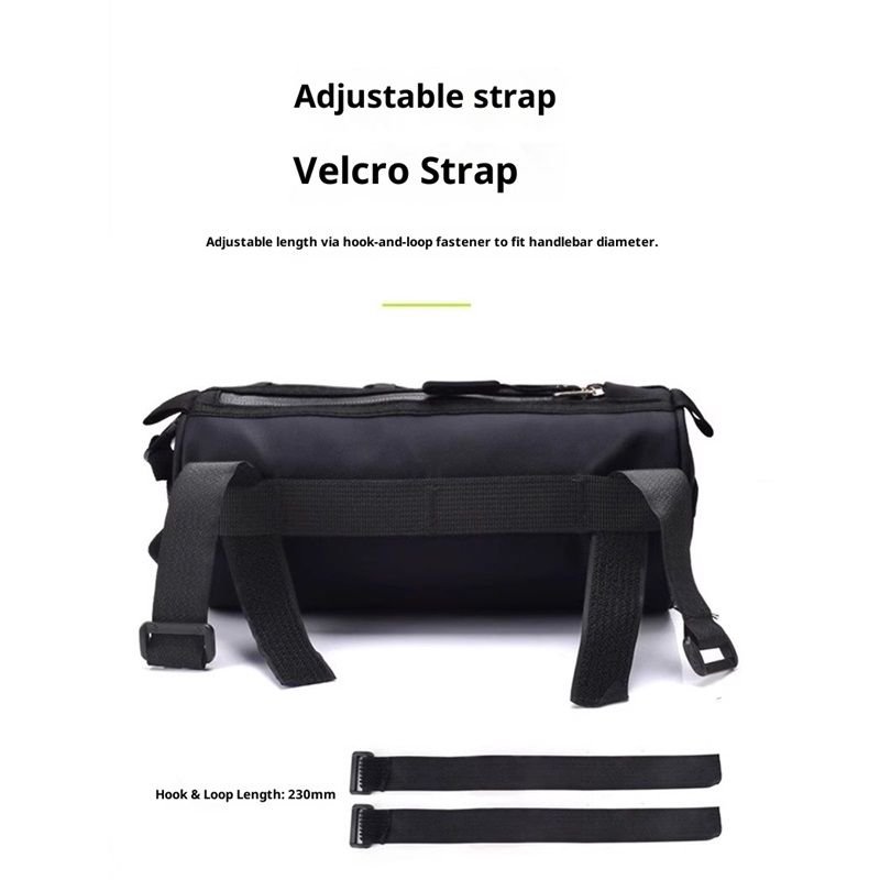 Bike Handlebar Bag Small Bicycle Handle Bar Bag Handy Front Bike Bags Handlebar Storage Pouch Pack with Shoulder Strap Little Mountain Road Bike Barrel Bag 5 Bike Handlebar Bag Small Bicycle Handle Bar Bag Handy Front Bike Bags Handlebar Storage Pouch Pack with Shoulder Strap Little Mountain Road Bike Barrel Bag - image 5