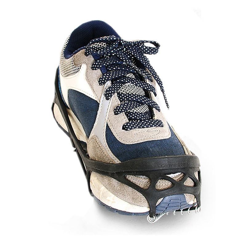 Ice Cleats, Highly Elastic Traction Cleats Grippers Anti Slip Walk Traction Cleats for Hiking Walking on Snow and Ice 5 Ice Cleats, Highly Elastic Traction Cleats Grippers Anti Slip Walk Traction Cleats for Hiking Walking on Snow and Ice - image 5