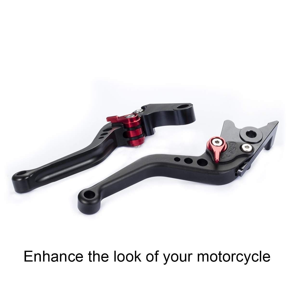 Short Brake and Clutch Levers for, Motorcycle levers-Black,Motorcycle short handle Suitable for MT07 MT09 2013-2021 MT07/Tracker MT09(15cn) 2 Short Brake and Clutch Levers for, Motorcycle levers-Black,Motorcycle short handle Suitable for MT07 MT09 2013-2021 MT07/Tracker MT09(15cn) - image 2