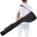 Big Teeth Golf Sunday Bag, Small Golf Bag Lightweight, Golf Bag for A Few Clubs Driving Range, Practice with Carry Shoulder Strap Foldable Multi-Colour