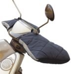 Motorcycle Handlebar Muffs Gloves Riding Cycling Mittens for Scooter E-Bike Snowmobile Cold Weather Waterproof Windproof Thermal Gloves （With reflective strip）