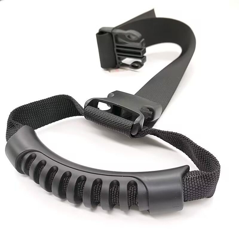 4Pack Car Grab Handle Adjustable Standing Aid Safety Handle Portable Vehicle Support Grab Bar Nylon Grip Handle Mobility Assist Device (Black) 2 4Pack Car Grab Handle Adjustable Standing Aid Safety Handle Portable Vehicle Support Grab Bar Nylon Grip Handle Mobility Assist Device (Black) - image 2
