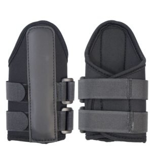 Golf Swing Training Aid, Golf Wrist Brace for Golf Training Swing Correction Golf Swing Arm Band （black 2pcs）