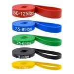 Pull Up Bands, Resistance Bands, Pull Up Assistance Bands Set for Men & Women, Exercise Workout Bands for Working Out, Body Stretching, Physical Therapy, Muscle Training