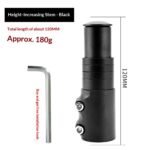Bike Stem Riser Adjustable Bicycle Handlebar Extender Increases Bar Height Up to 5.3″ for Most Bicycle Road Bike, MTB, BMX, Cycling